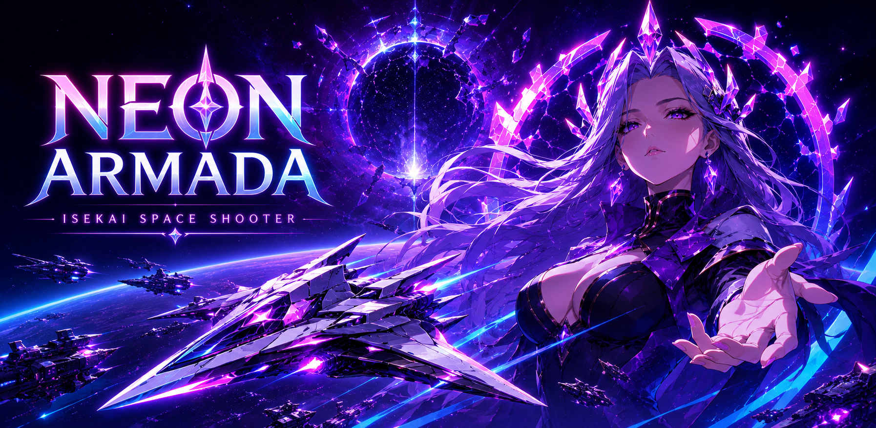 Arte promocional Neon Armada