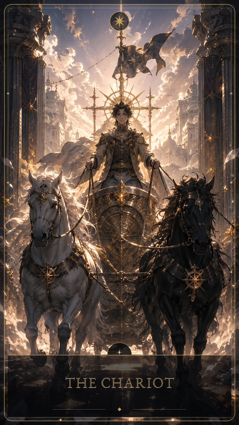 O Carro — carta canônica do Tarot Lúmina