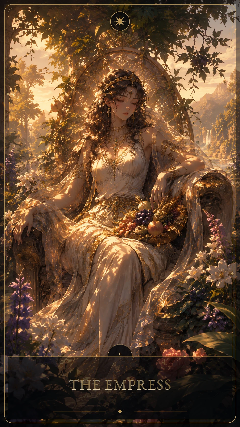 A Imperatriz — carta canônica do Tarot Lúmina